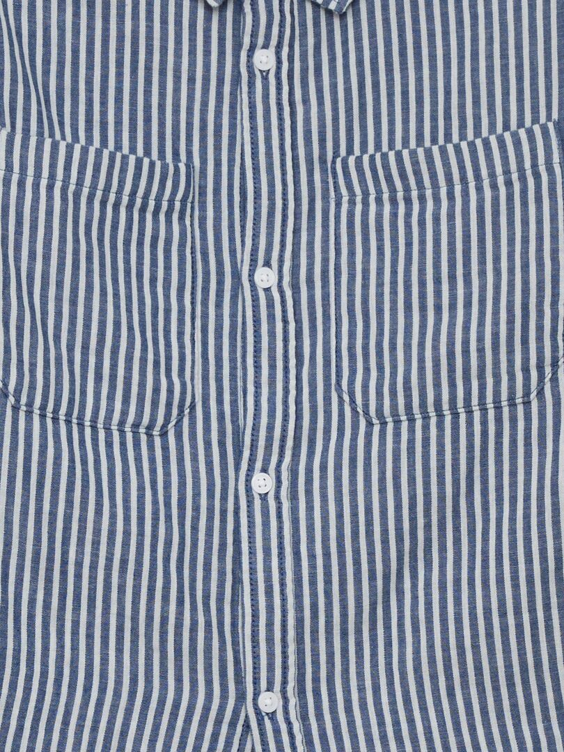 Camisa listrada - AZUL