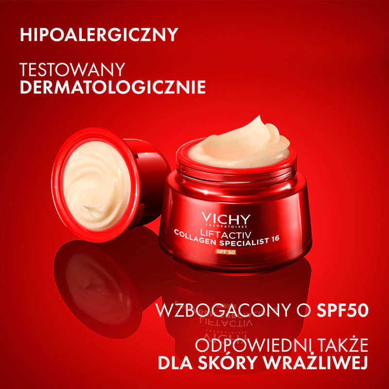 Vichy Liftactiv Collagen Specialist 16 FPS 50 Creme de Dia Antienvelhecimento FPS 50