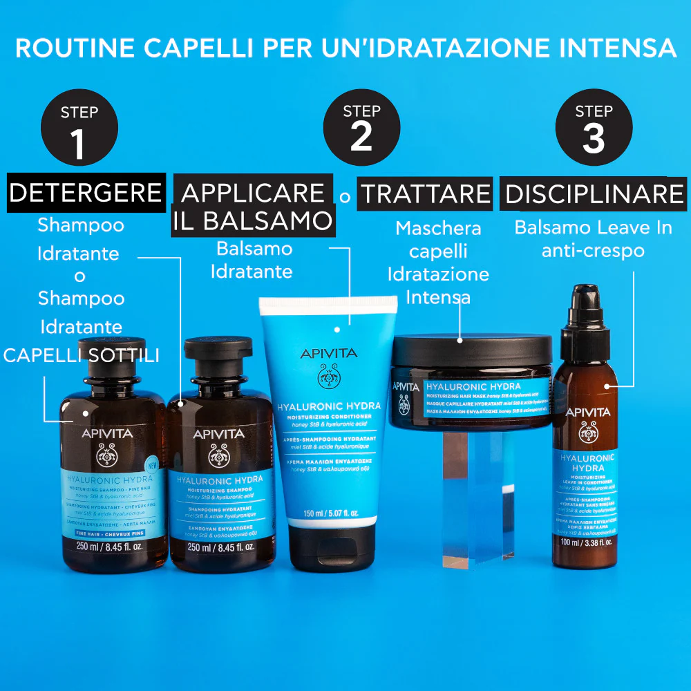 Capelli - Hyaluronic Hydra Shampoo Idratante - Shampoo Delicato