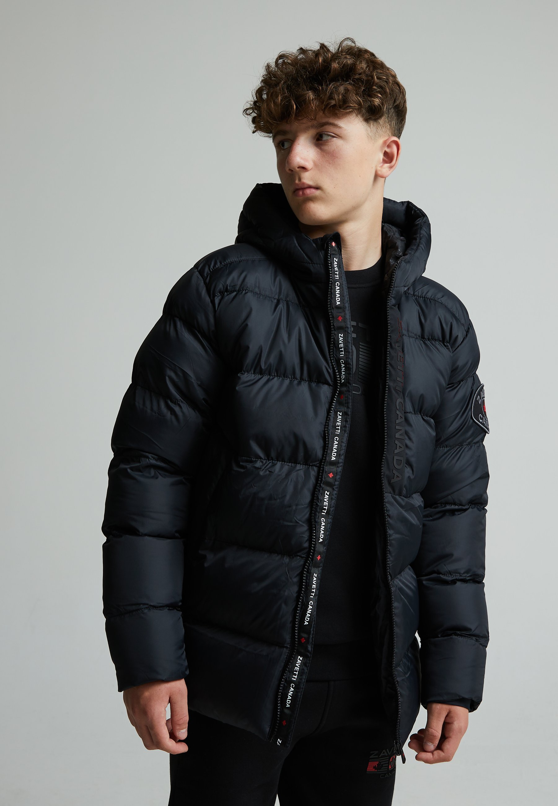 Zavetti Canada GATTALINI PUFFER JACKET - Cappotto invernale - nero intenso