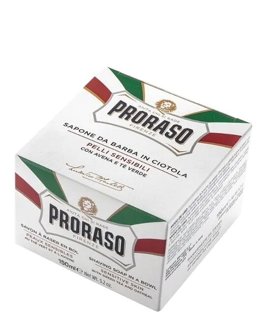 Proraso Mydło do Golenia w Tyglu Sensitive Green Tea