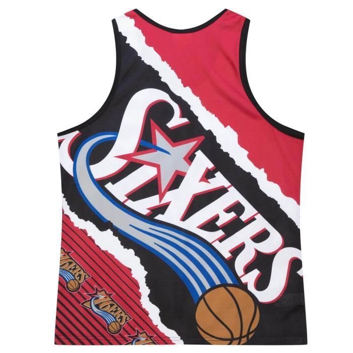M&N JUMBOTRON Basketball-Trikot-Tanktop Philadelphia 76ers