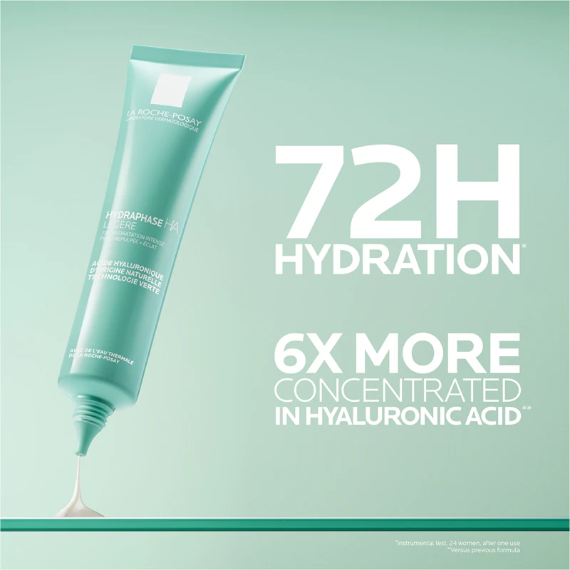 La Roche-Posay Hydraphase HA Hyaluronsäure Leichte Feuchtigkeitscreme mit Hyaluronsäure