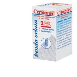 CEROXMED Curativo de algodão Ceroxmed com borda 7x5 cm