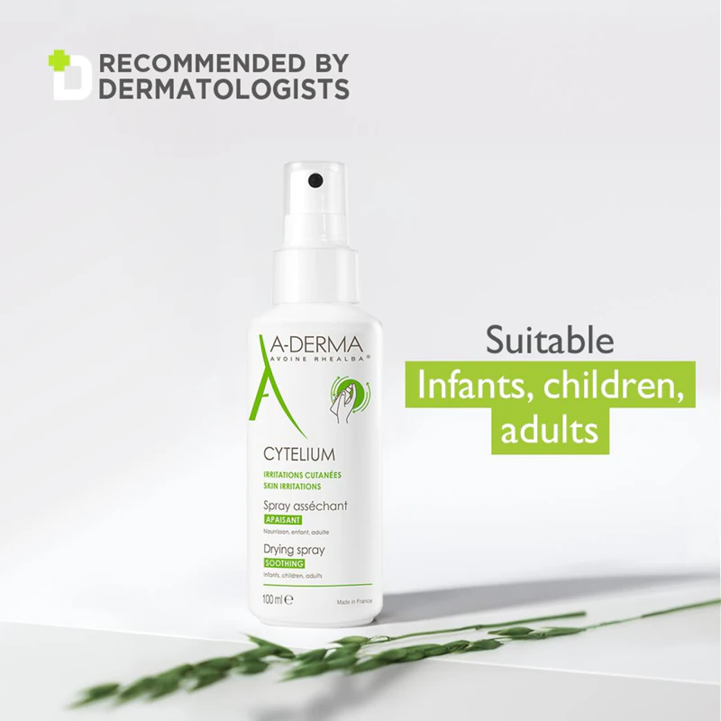 Spray Secante e Calmante A-Derma Cytelium para Pele Irritada