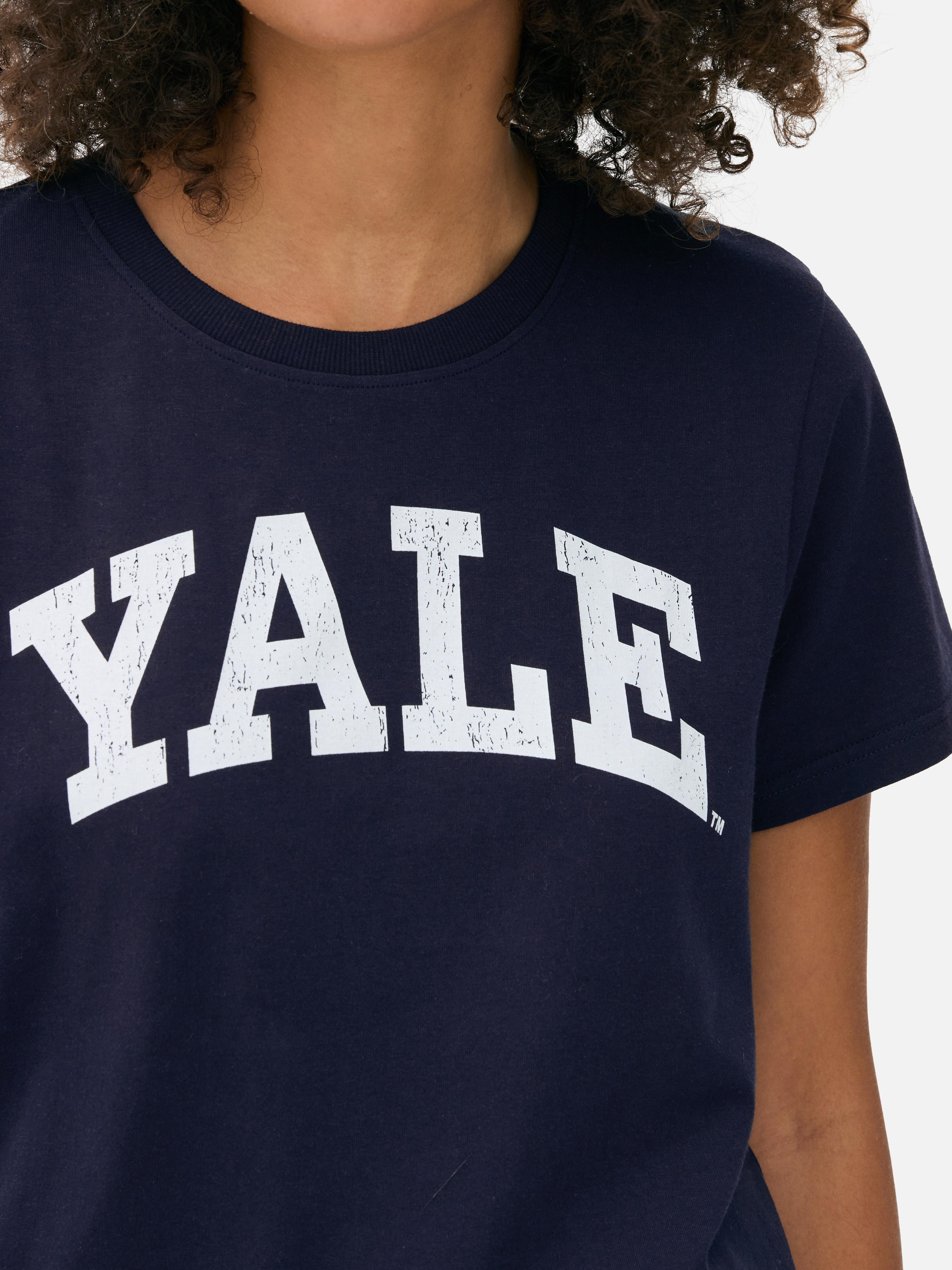 Tricou cu imprimeu Yale Un tricou cu mânecă scurtă cu un imprimeu Yale impresionant