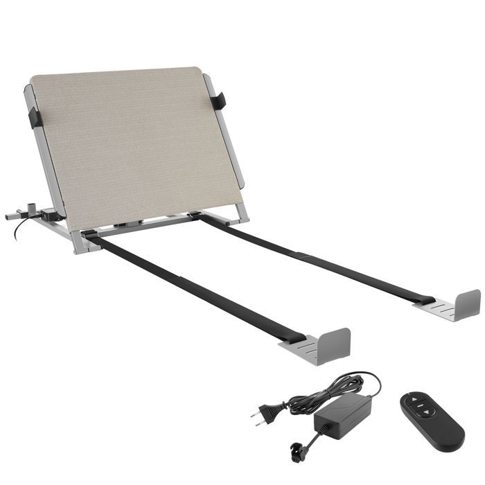Estructura de cama - TECTAKE - COSY GLIDE con respaldo eléctrico, base de láminas regulables continuamente y motor silencioso - 110 x 243 x 62 cm