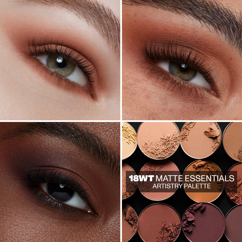18WT Matte Essentials Artistry Palette - Morphe