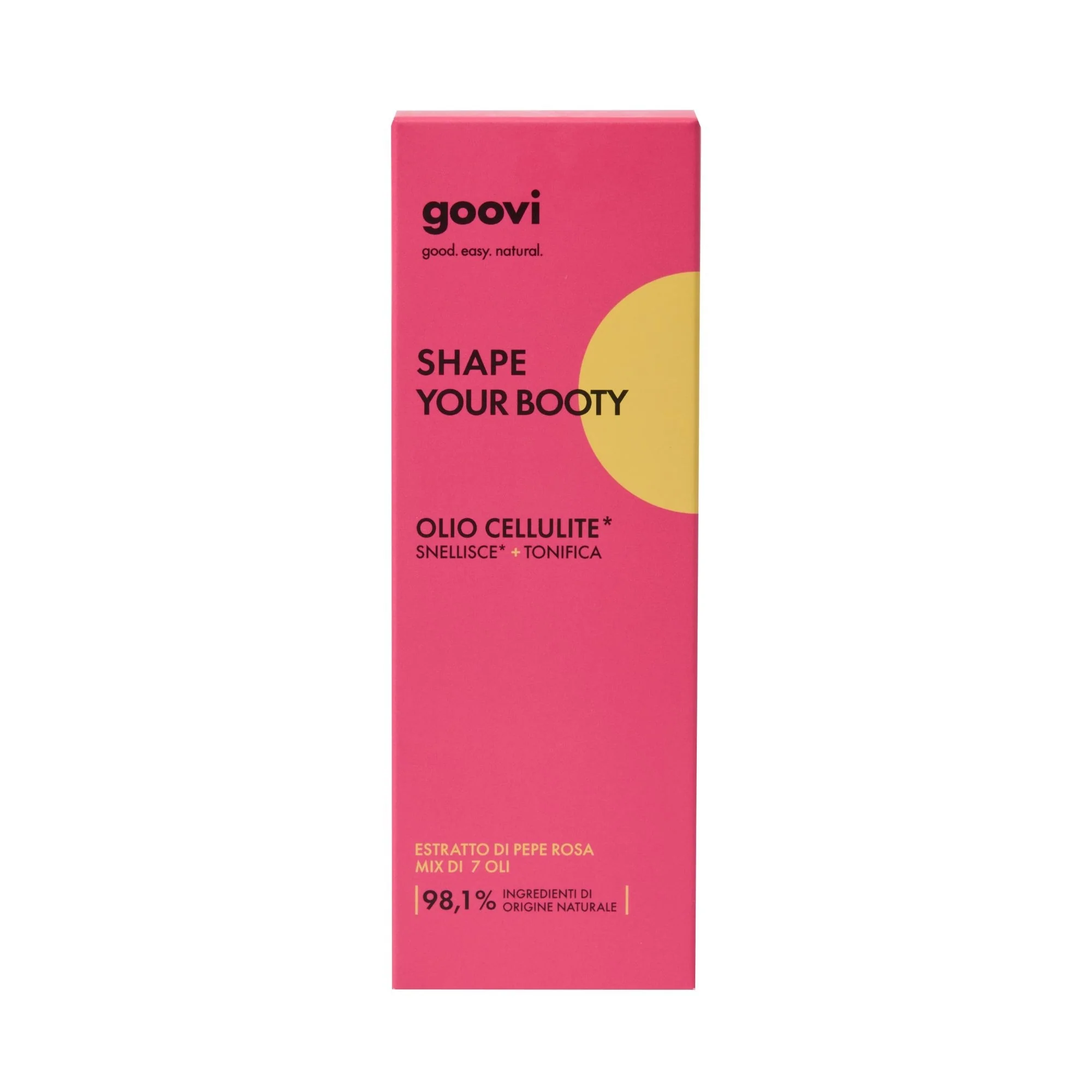 Corpo Olio Cellulite SHAPE YOUR BOOTY - Olio corpo anticellulite