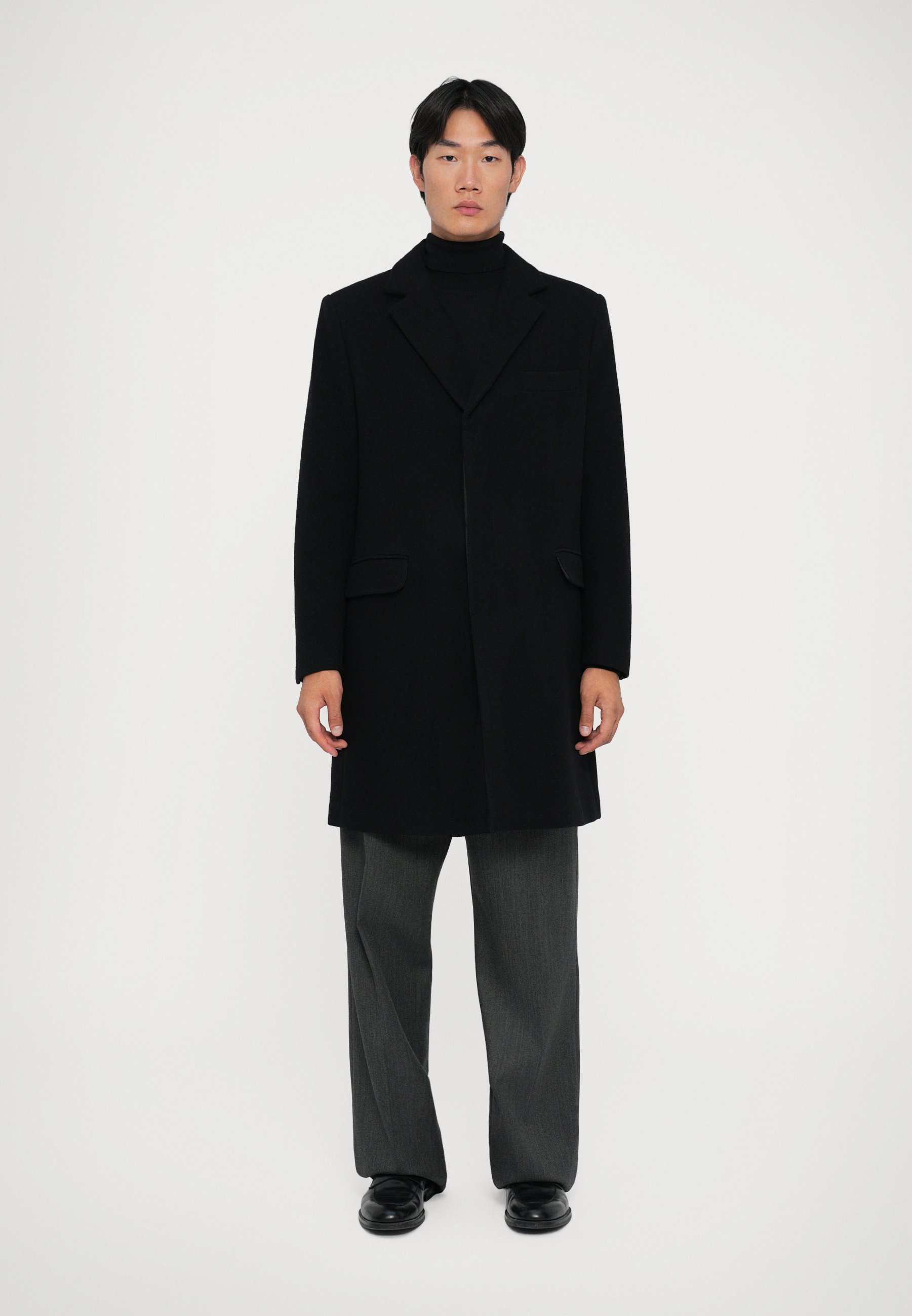 STUDIO ID SHORT COAT - Manteau court - noir