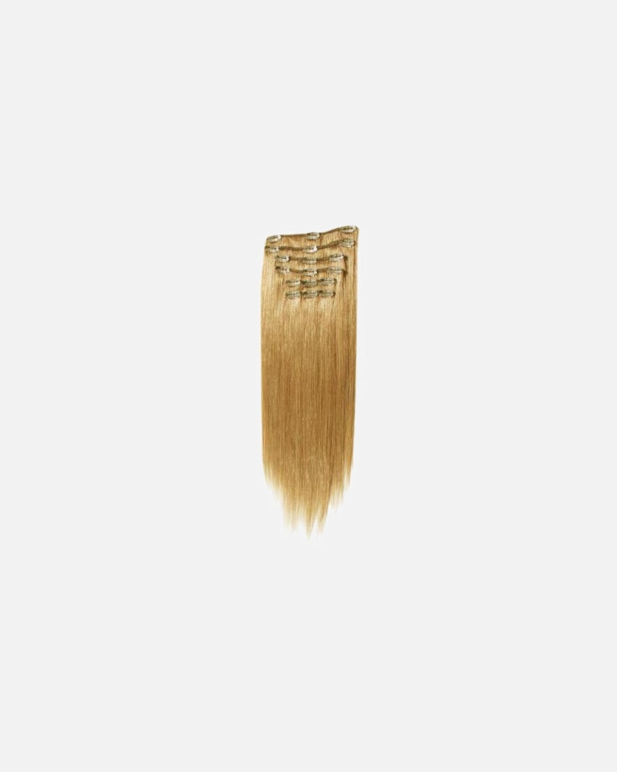 Extensiones de cabello con clip FashionGirl #60 Rubio Platino – 65 cm – 1 pieza