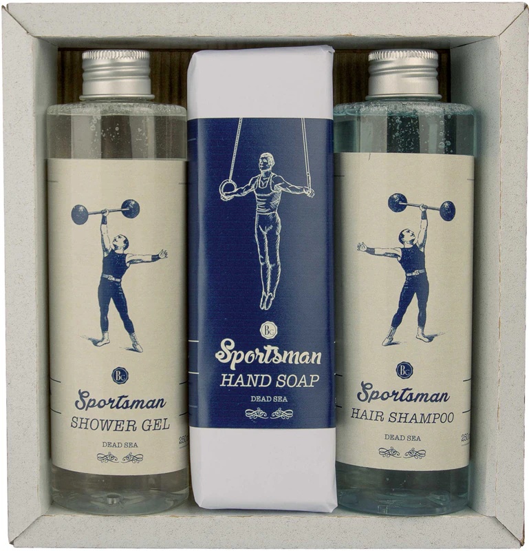 Поклон сет за туширање за мушкарце Bohemia Gifts & Cosmetics Sportsman