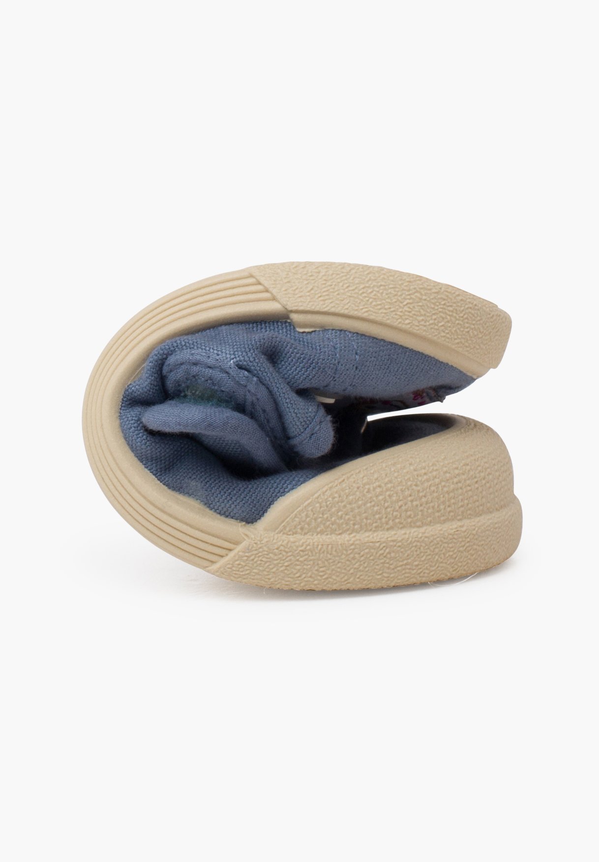 Pisamonas ballettpumper med ankelreim - azul