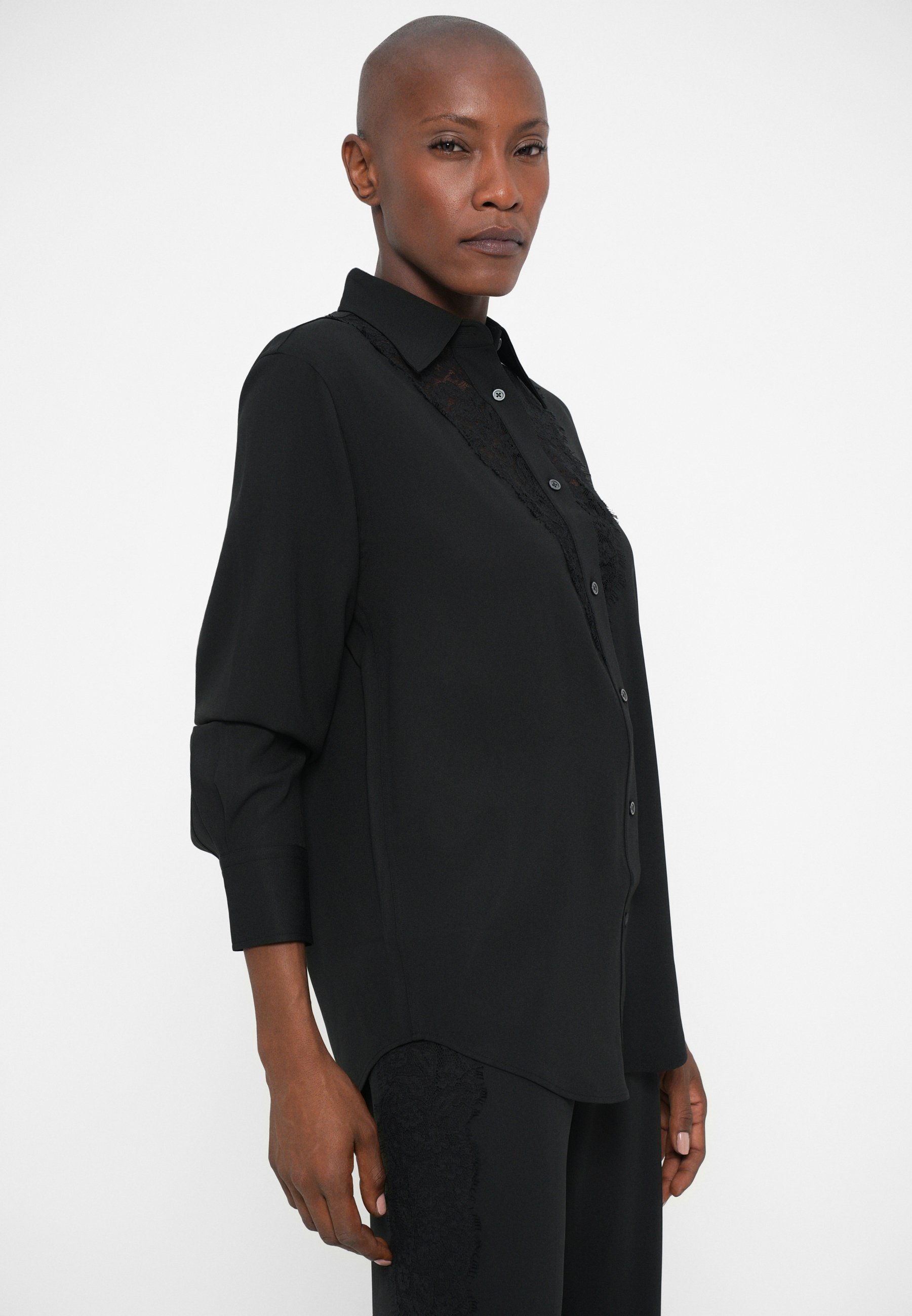 Filippa K SHIRT - Blouse met knoopsluiting - zwart