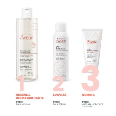 Avène Rauhoittava Kosteuttava Naamio Herkälle Ja Väsyneelle Iholle 50 ml