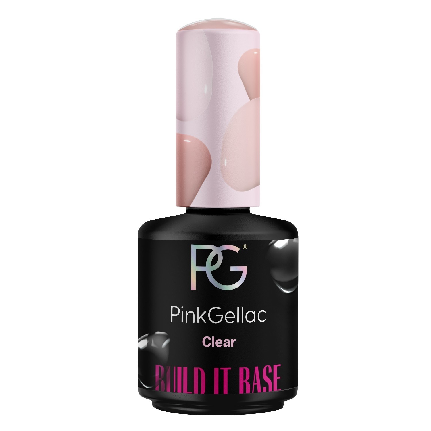Rozā gelaka UV nagu lakas pamatne – 15 ml
