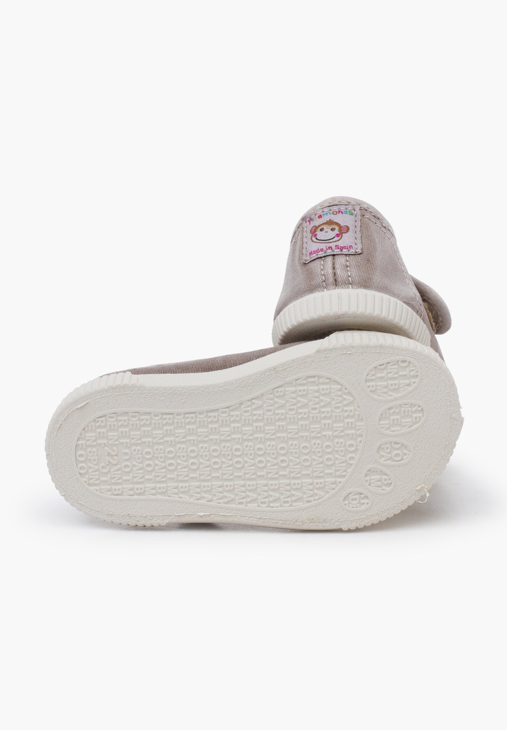 Pisamonas PEPITOS PUNTERA BAREFOOT LAVADA - Babyschoentjes - grijs