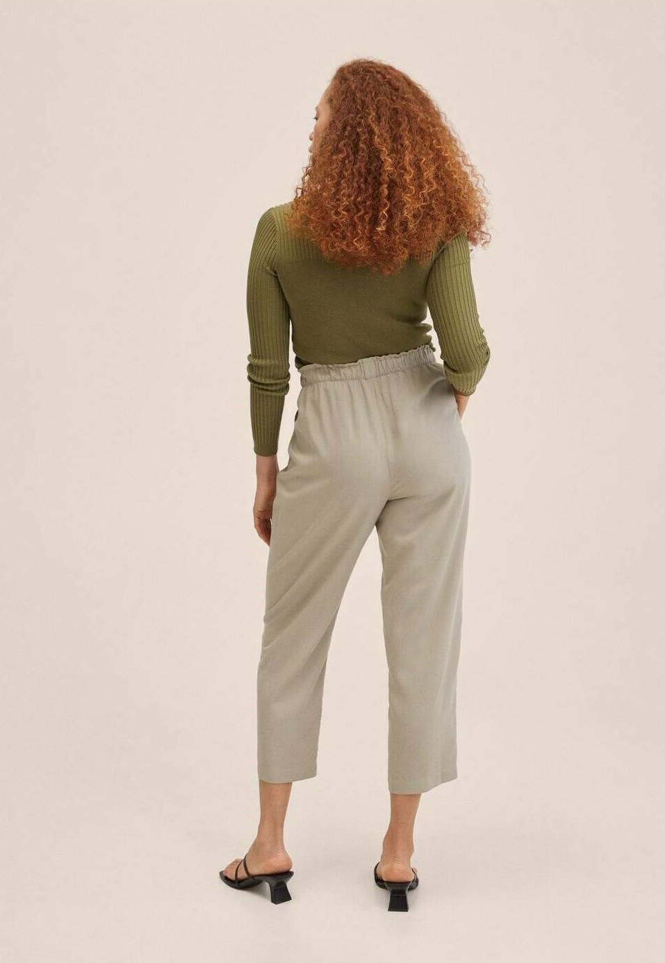 Mango Broek - zand