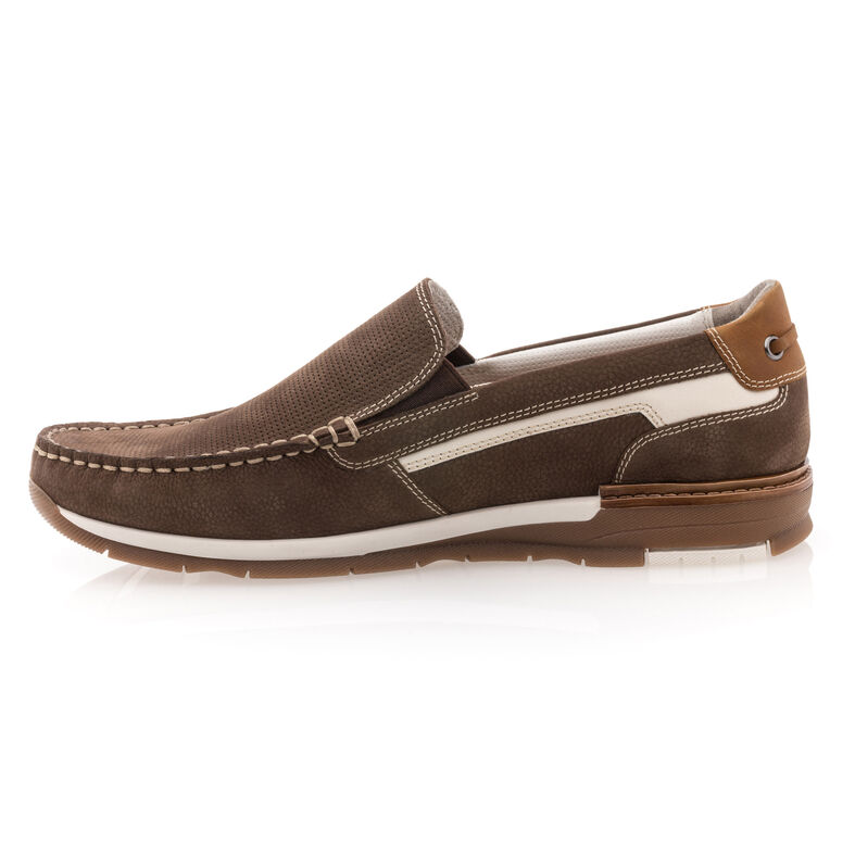 Miesten ruskeat loaferit/veneilykengät