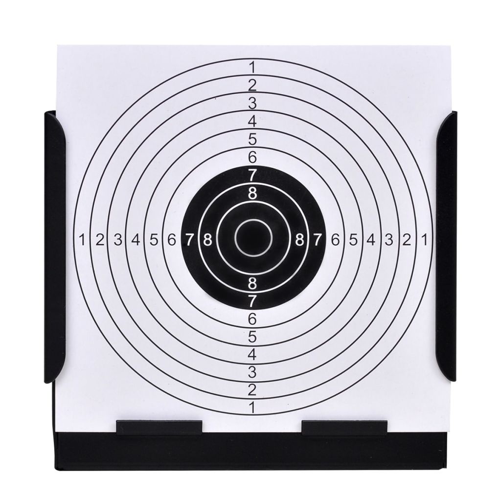  Vidaxl Kvadratno stojalo za tarče + 100 tarč (14 cm)