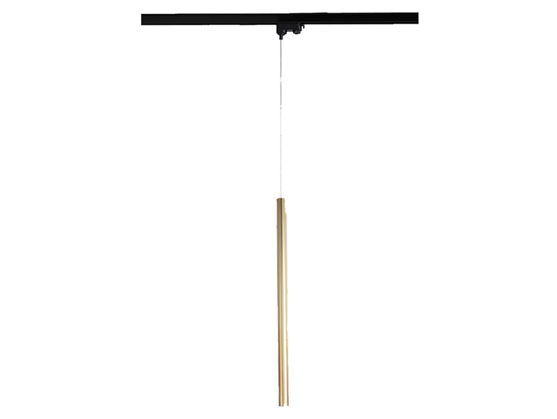 Lampa szynowa Lungo metalowa złota