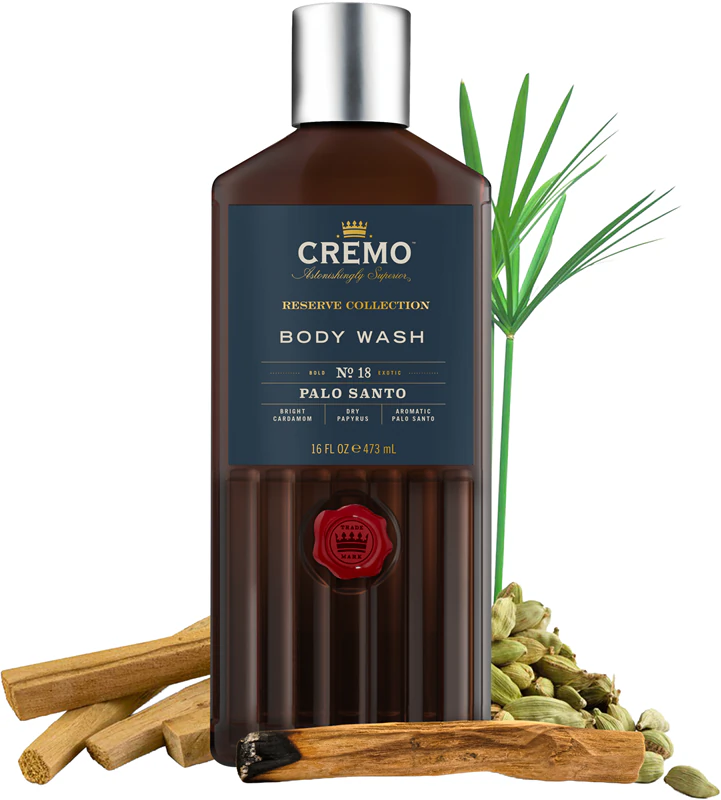 Cremo Reserve Collection Palo Santo Gel de Banho Energizante