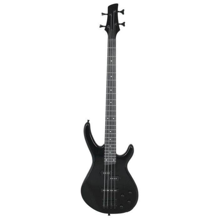 Electric bass guitar for beginners with black bag 4 4 46