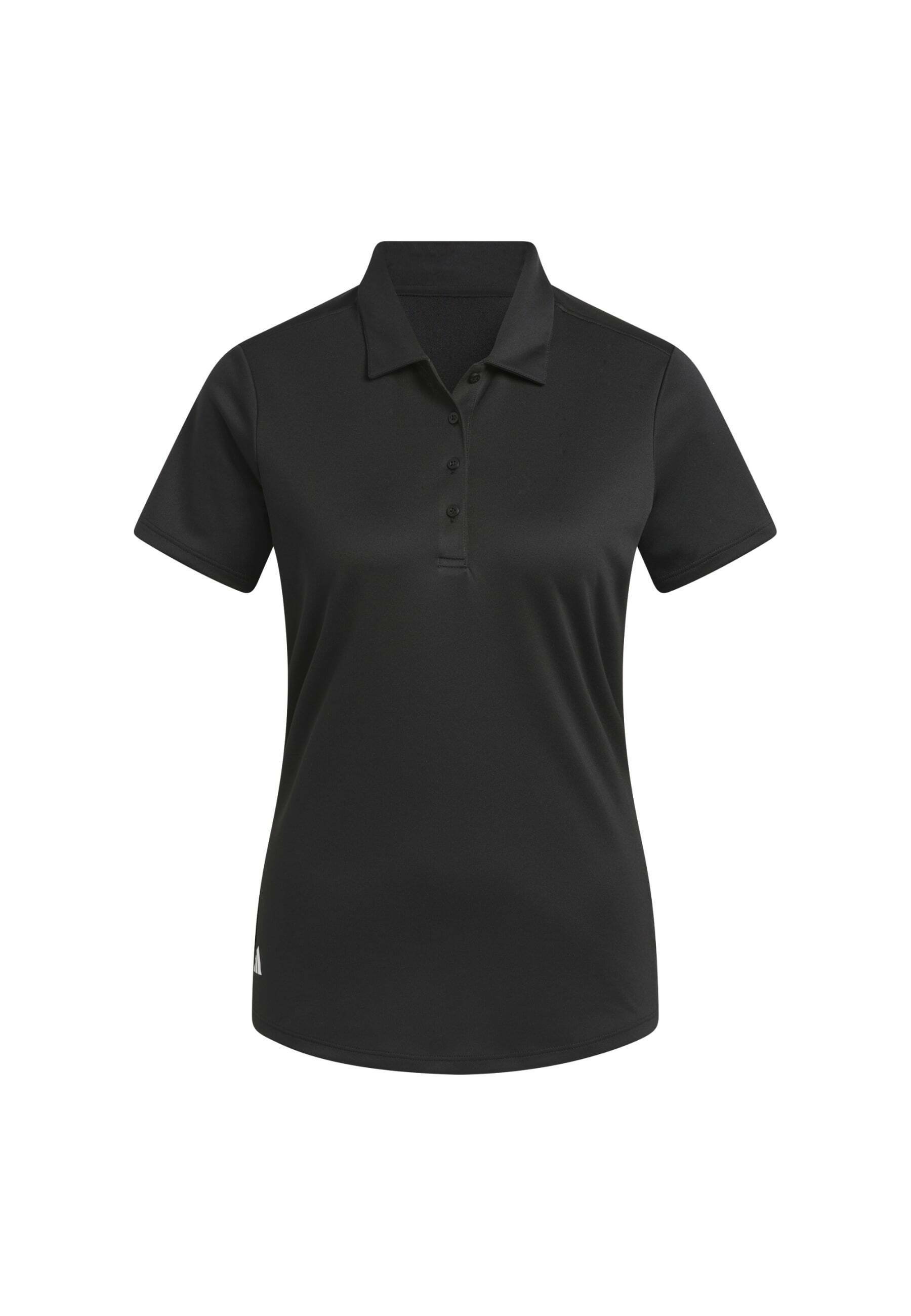 adidas Golf DAME SOLID PERFORMANCE SHORT SLEEVE - Poloskjorter - black