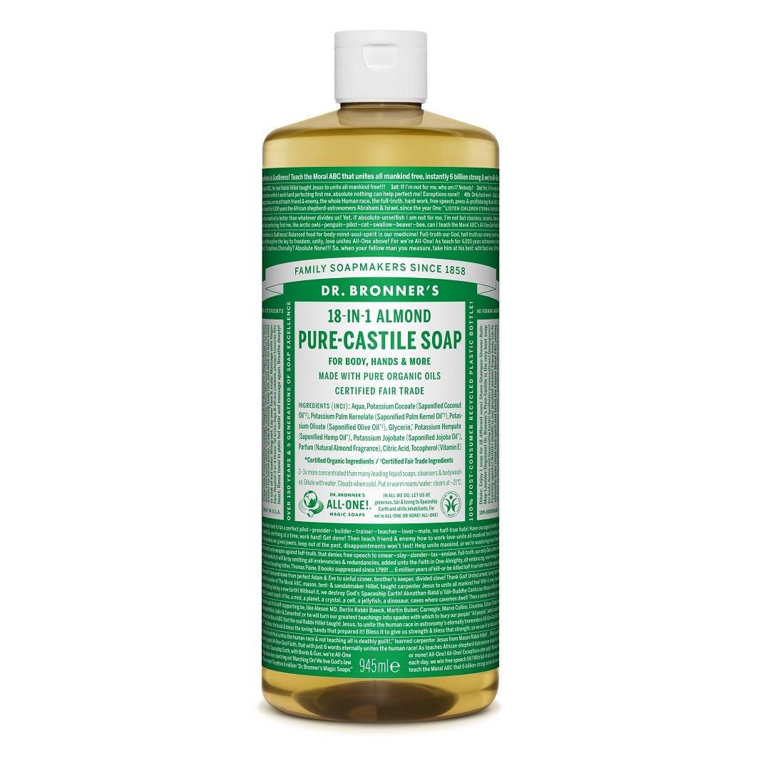 Dr. Bronners Mandulás kézmosószappan - 60ml