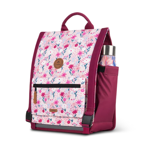 Cabaia Upptäck stor Mallaig rosa skolväska med klaff