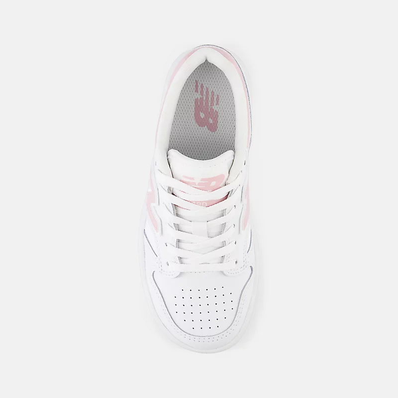 Bébé 480 - Blanc avec orbe rose