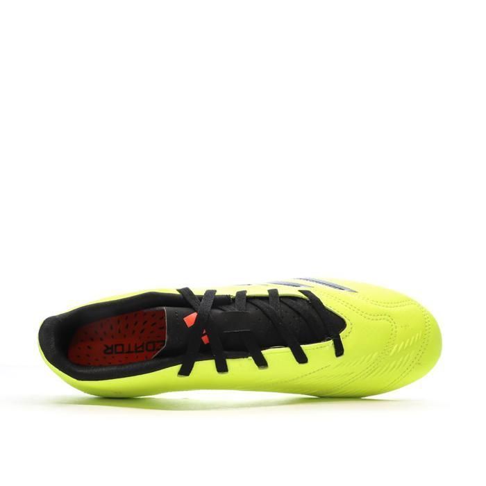 Botas de fútbol Adidas Predator Club FXG amarillas para hombre
