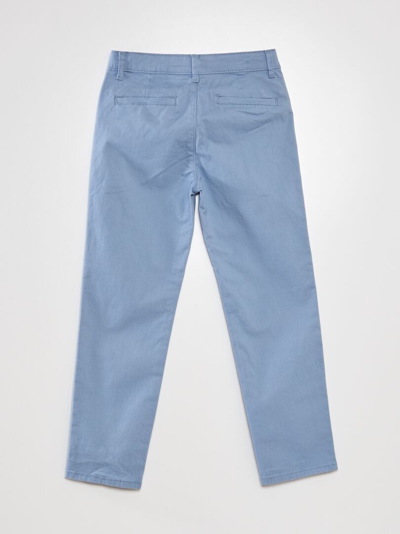 Chino broek - BLAUW