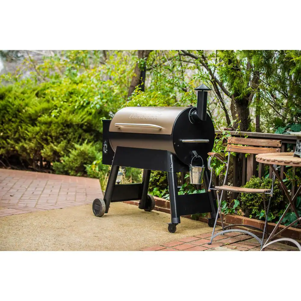 Pro Series 34 pelletgrill in brons
