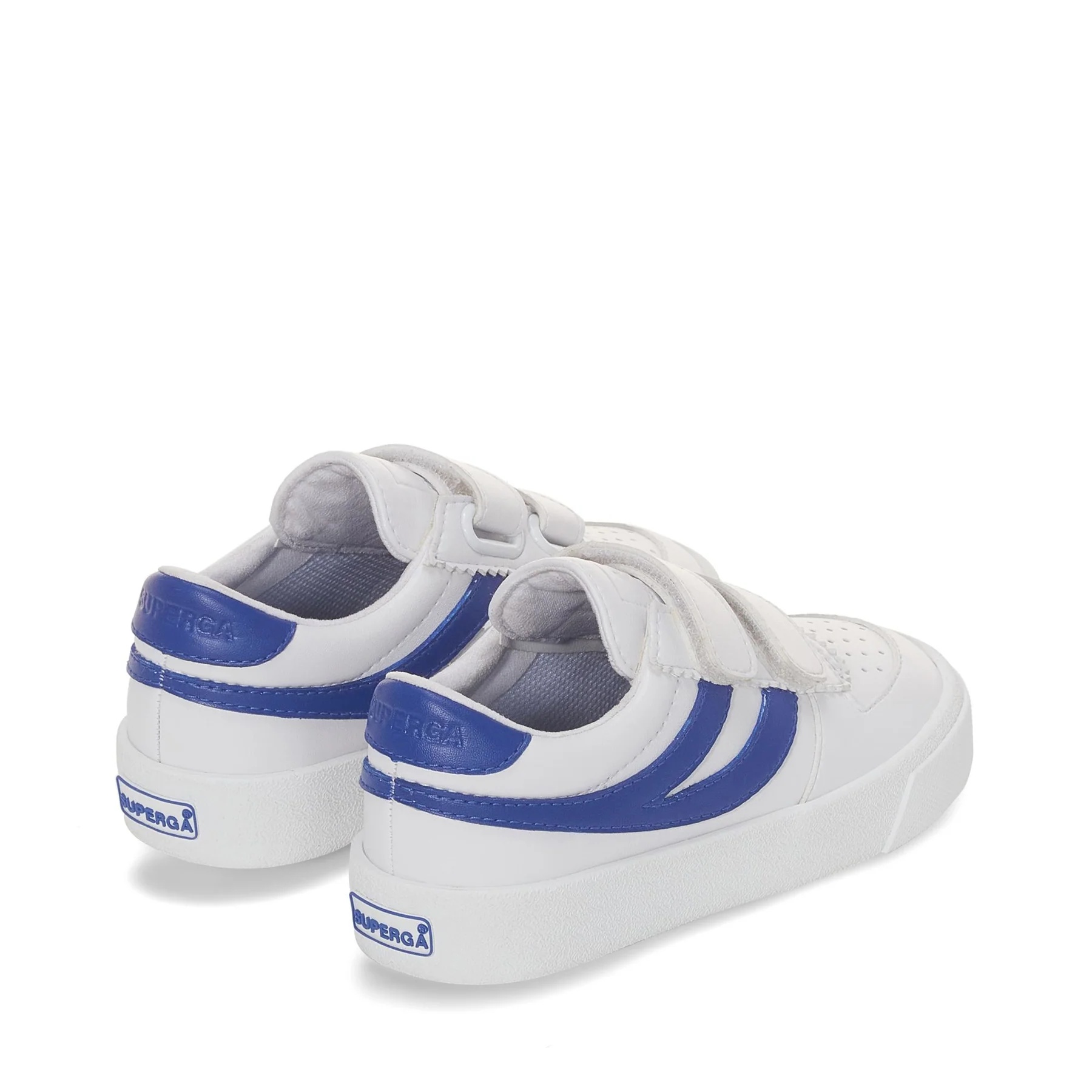 2846 KIDS SEATTLE STRAPS VEGAN MATERIAL-WHITE-BLUE ROYAL