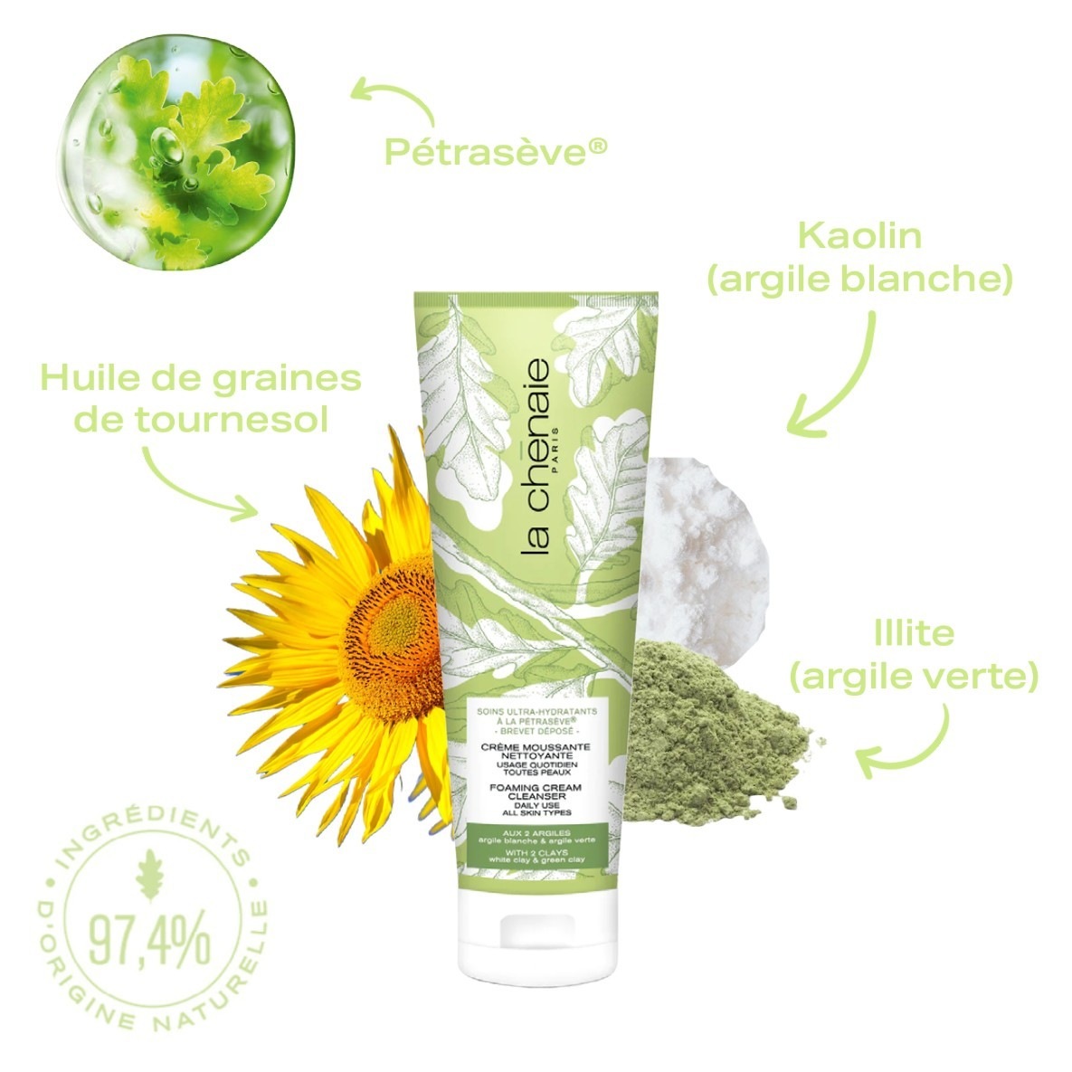 La Chênaie CRÈME MOUSSANTE NETTOYANTE