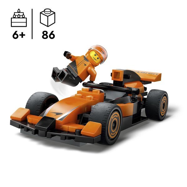 LEGO City 60442 Vozač F1 s trkaćim automobilom McLaren