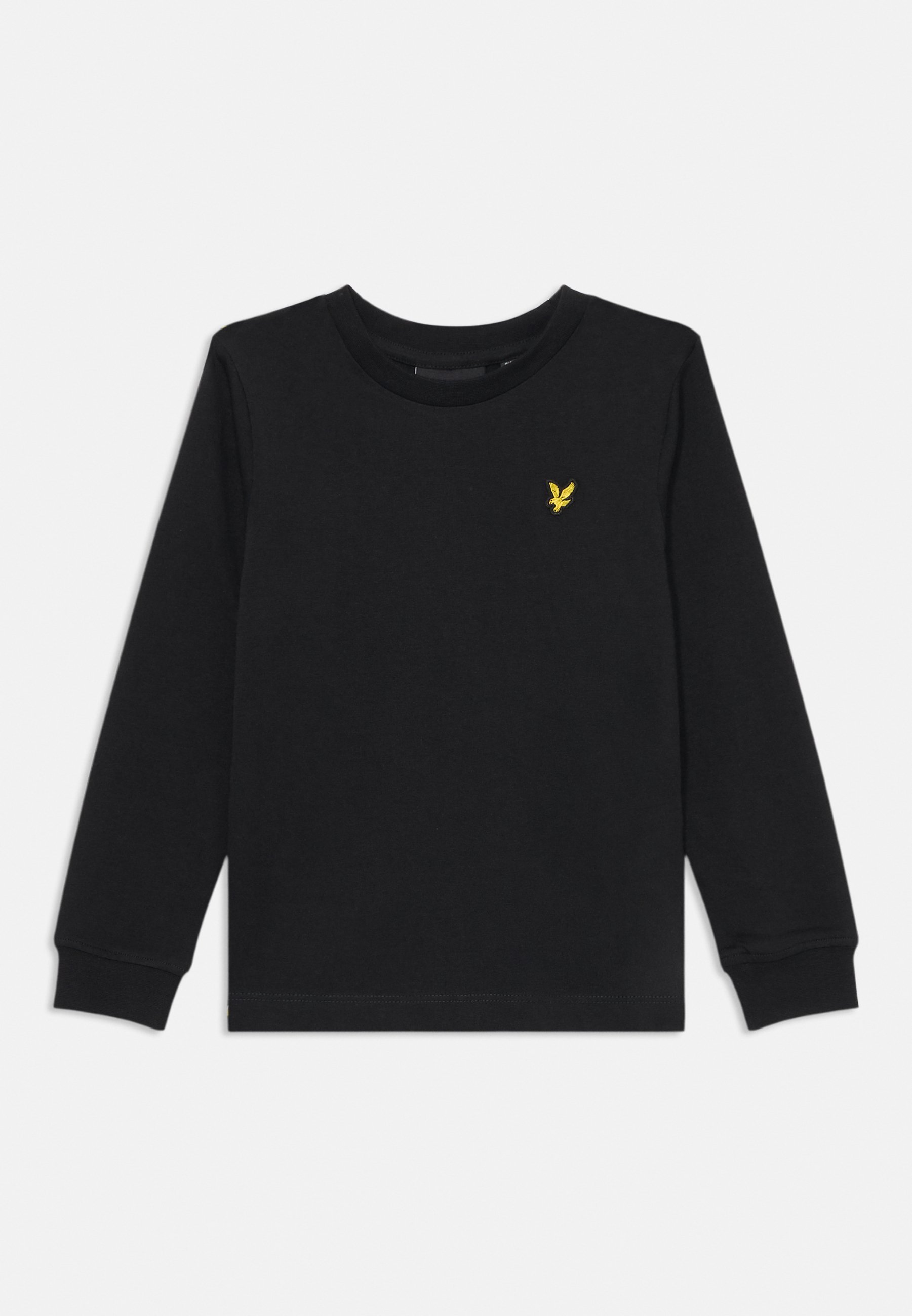 Lyle & Scott PLAIN - Top met lange mouwen - gitzwart