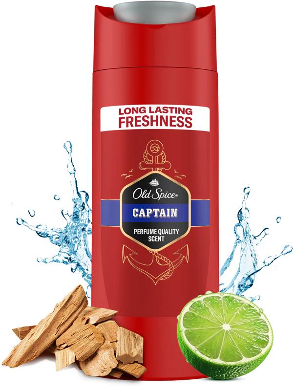Sprchový gél Old Spice Captain pre mužov