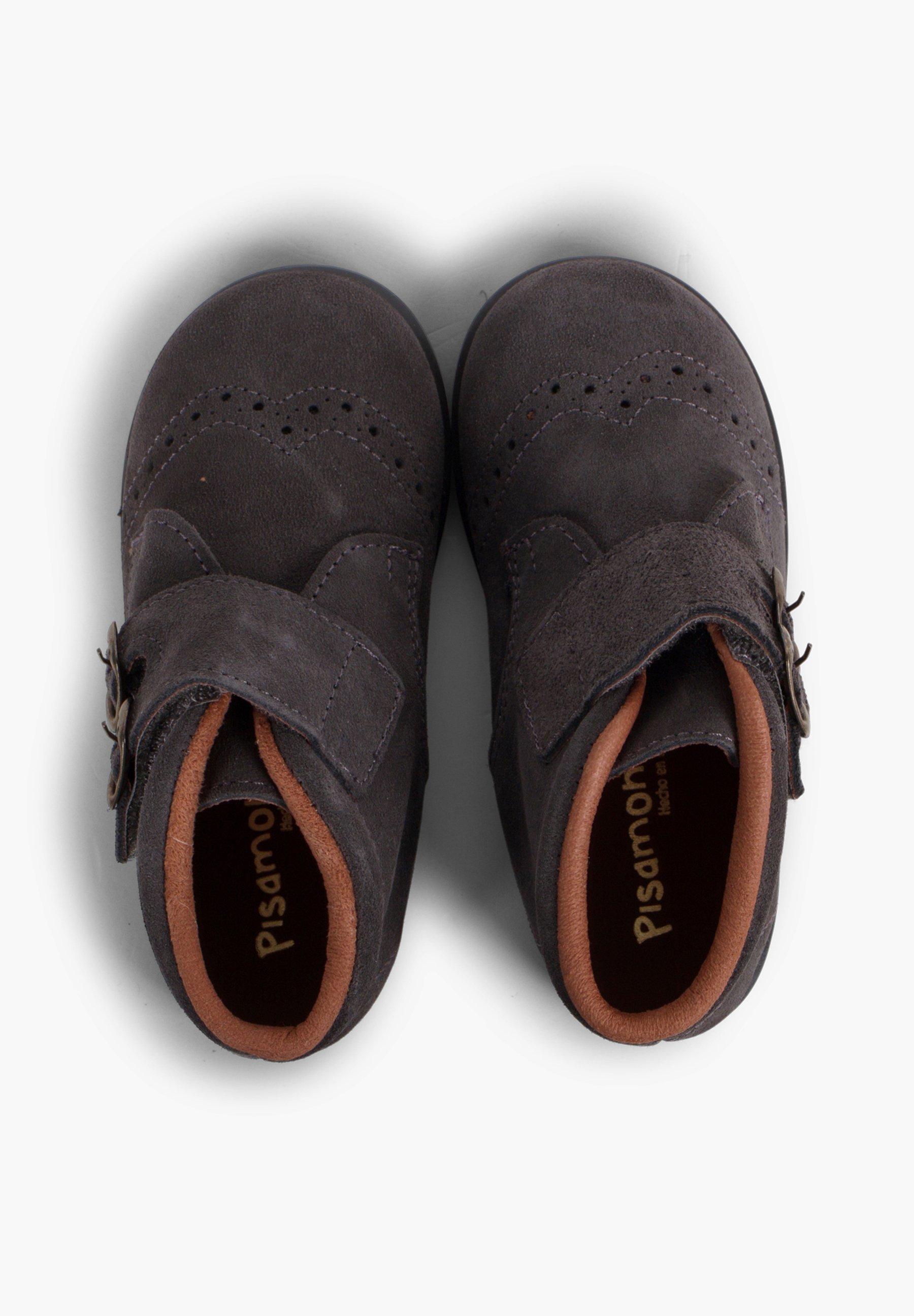 Pisamonas ADHERENTE ADORNO HEBILLAS - Babyschoentjes - gris