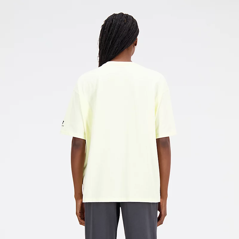 Damska koszulka typu oversize Essentials Varsity – DAWN GLOW