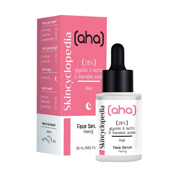 Serum Glykolsyre & Mælkesyre & Mandelsyre 20% | 30 ml