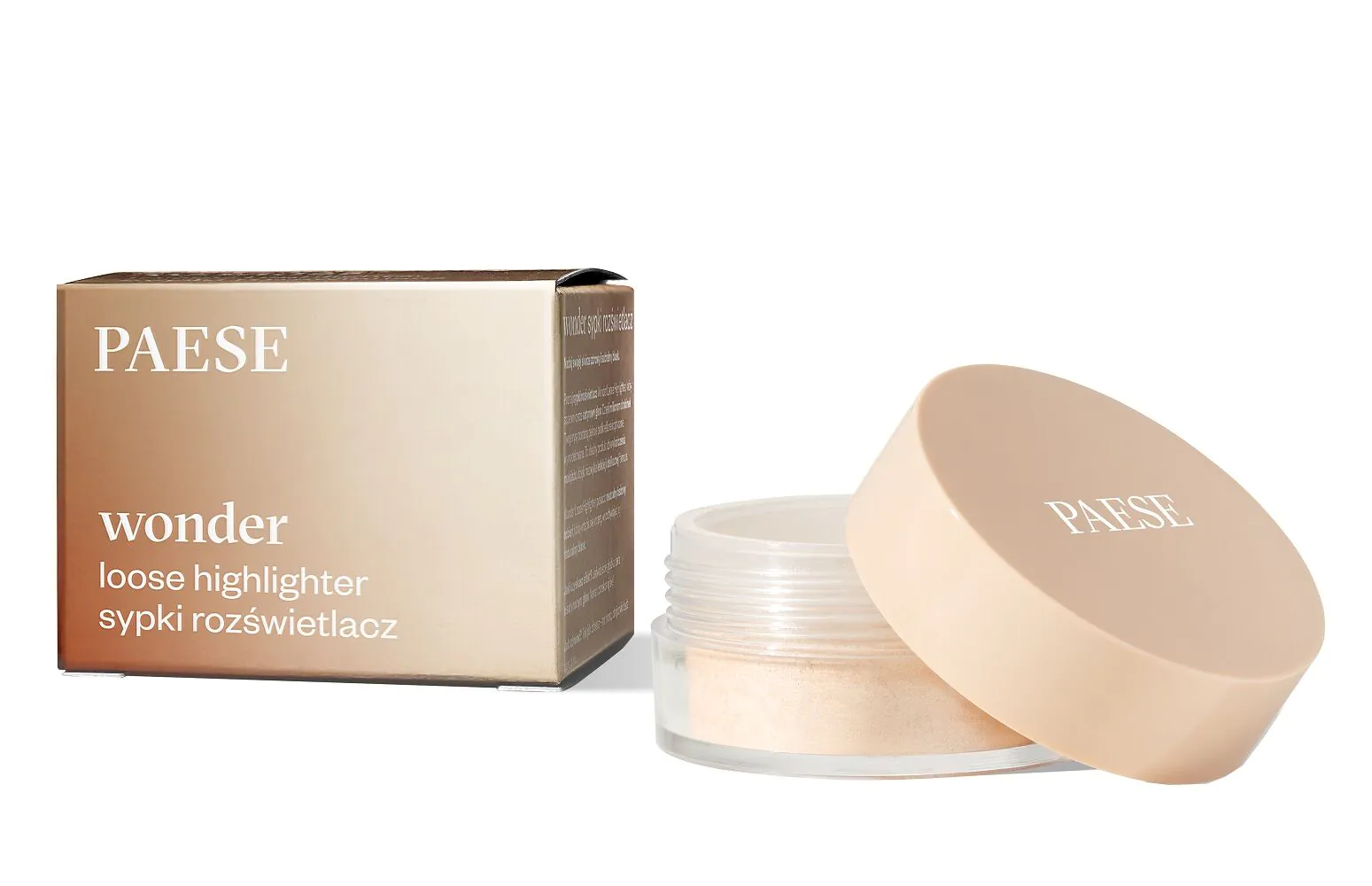 Paese Wonder Loose Highlighter Sypki Rozświetlacz 3,
