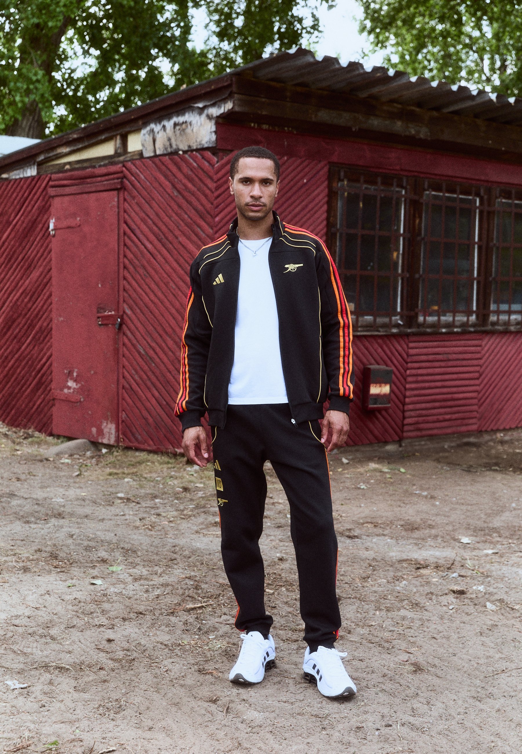 Veste d'entraînement adidas Performance ARSENAL FC X NTS UBP DOUBLEKNIT - Noir