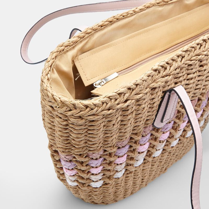BATA damväska i raffia