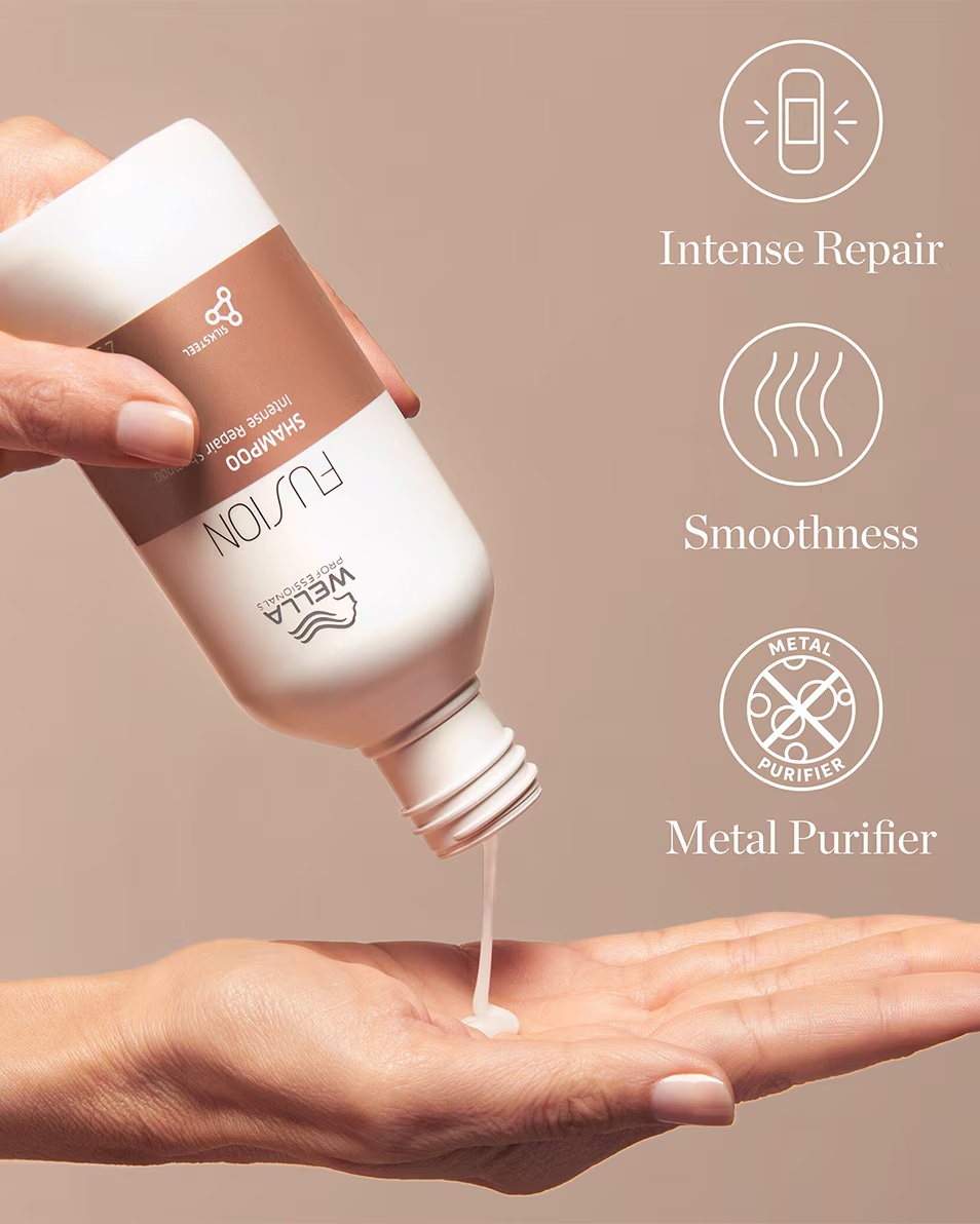 Σαμπουάν WELLA PROFESSIONALS Fusion για ξηρά και ταλαιπωρημένα μαλλιά