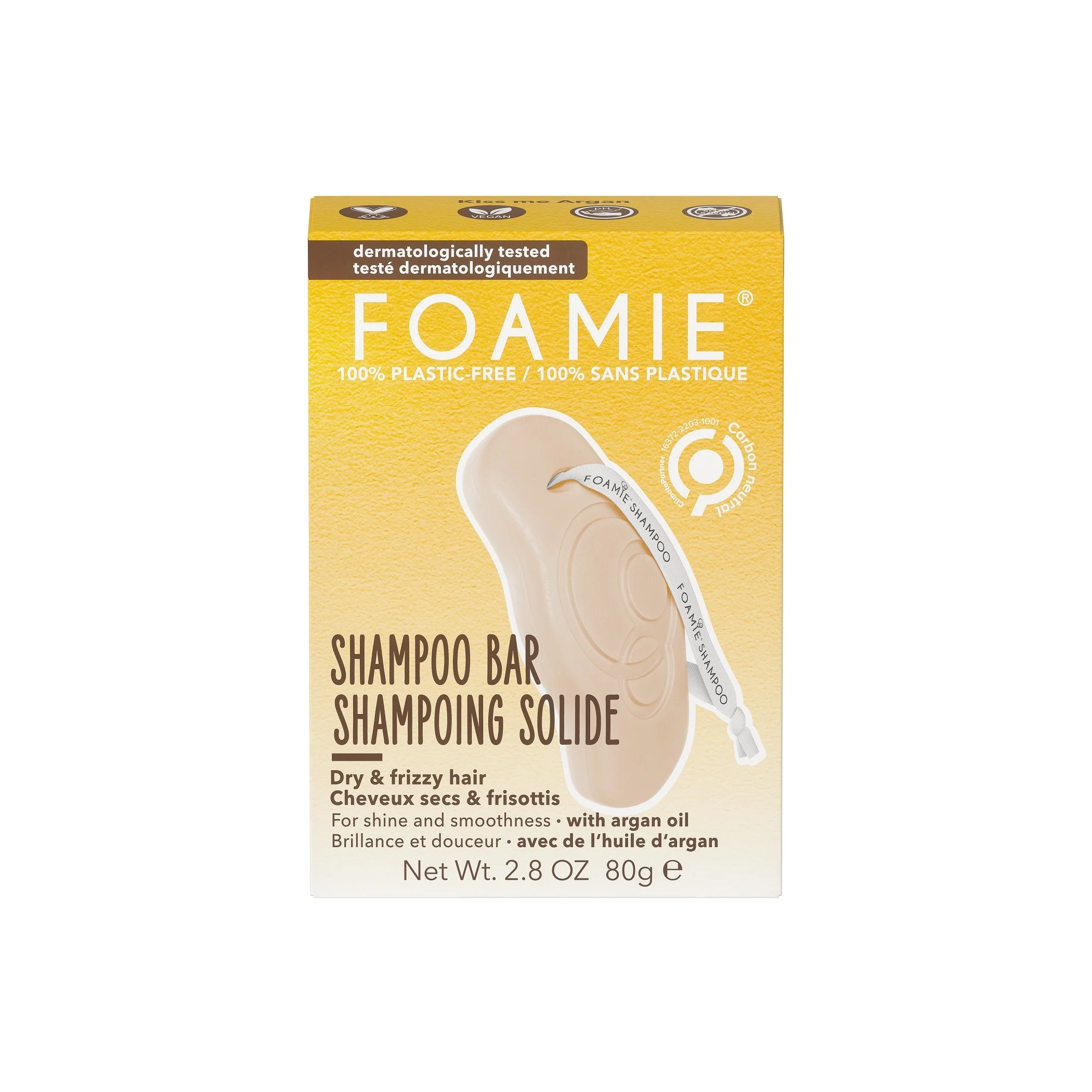 Cura dei Capelli Kiss Me Argan shampoo solido - Shampoo Delicato