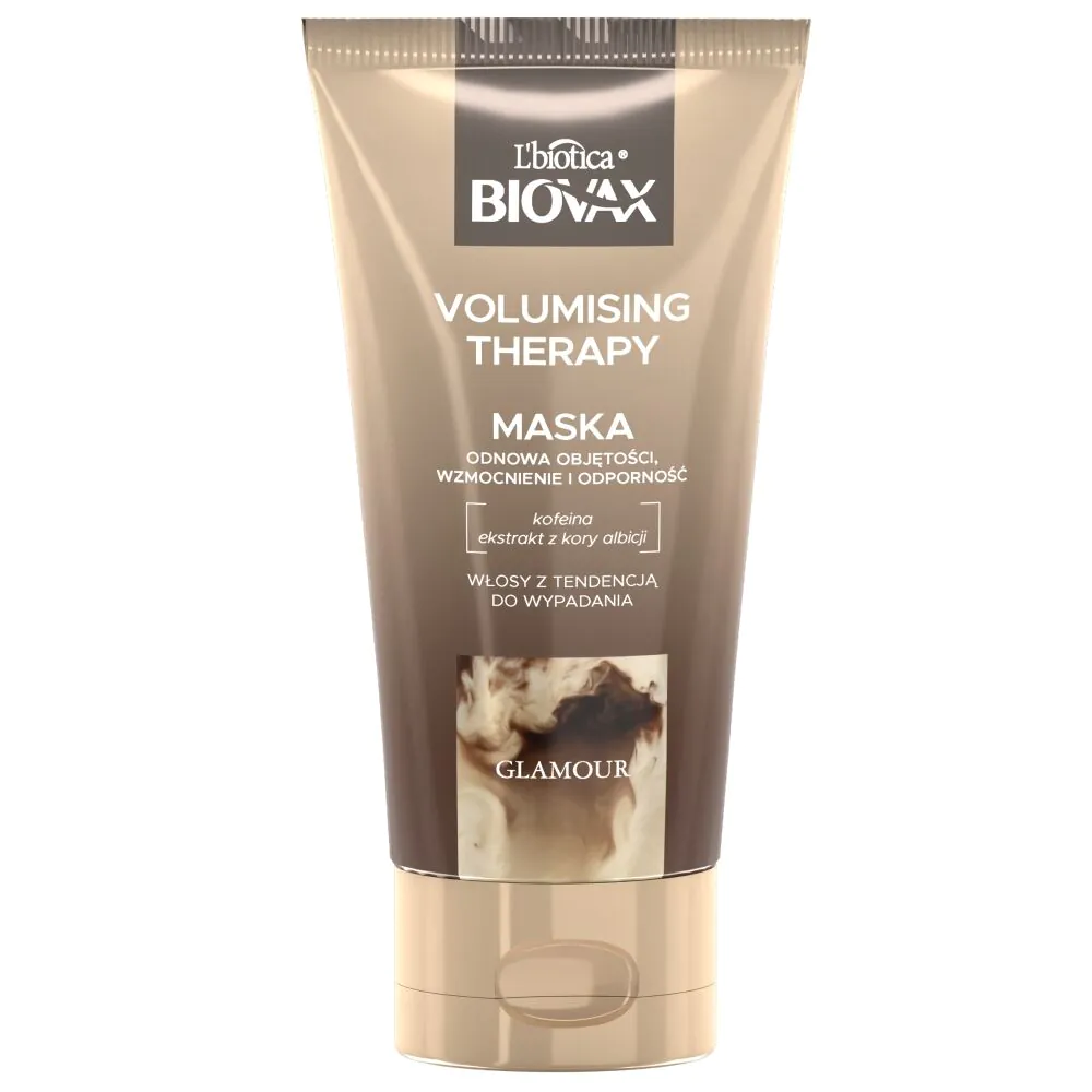 Biovax Glamour Volumizing Therapy Maska Wzmacniająca do włosów
