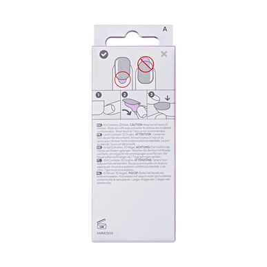 Kiss Impress Heroic The No Glue Manicures Ψεύτικα Νύχια Χωρίς Κόλλα Μεσαίο Μέγεθος 30 τεμάχια 30 τεμάχια