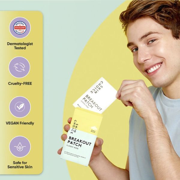 SkinChoice Cerotti per i pori del naso, 10 cerotti per i pori del naso